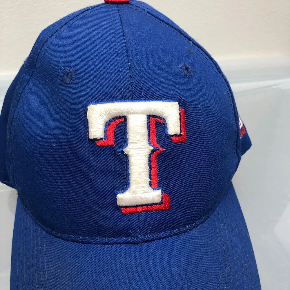 Texas Rangers Hat Boys Blue Adjustable Youth Size‎ Cap MLB Baseball